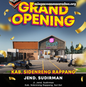 Grand Opening Mie Gacoan Sidenreng Rappang, Kuliner Pedas Hits Kini Hadir di Jl. Jend. Sudirman